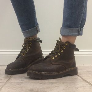 Dr. Martens brown boots